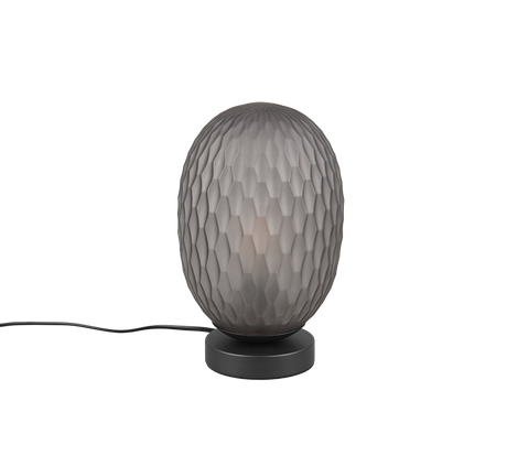 Lámpara de sobremesa Trio Facette LED negro mate 2700K 564200154