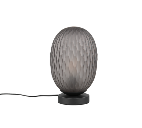 Lámpara de sobremesa Trio Facette LED negro mate 2700K 564200154
