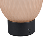 Lámpara de sobremesa Trio Facette LED amber-colored táctil 3000K 564210113