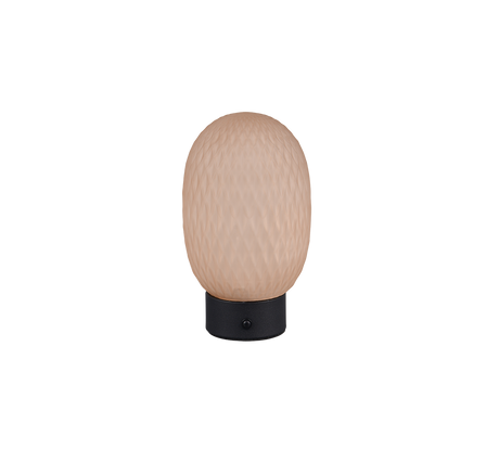 Lámpara de sobremesa Trio Facette LED amber-colored táctil 3000K 564210113