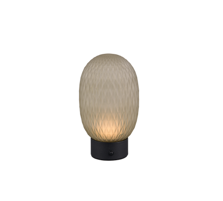 Lámpara de sobremesa Trio Facette LED green táctil 3000K 564210115