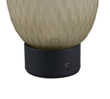 Lámpara de sobremesa Trio Facette LED green táctil 3000K 564210115