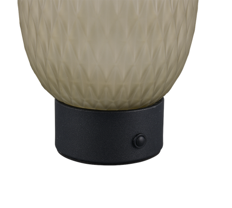 Lámpara de sobremesa Trio Facette LED green táctil 3000K 564210115