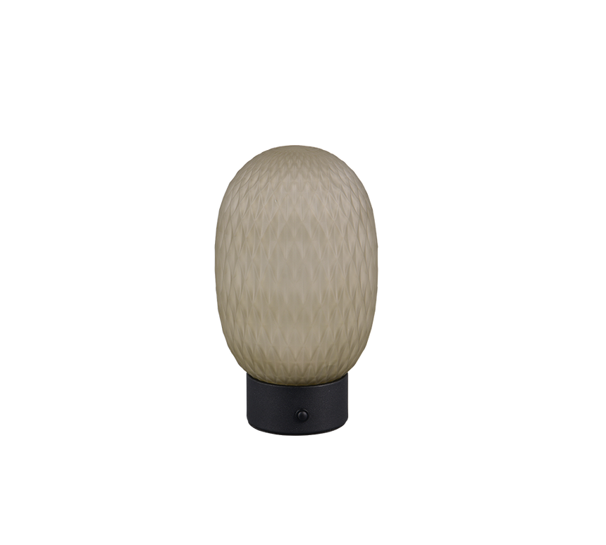 Lámpara de sobremesa Trio Facette LED green táctil 3000K 564210115
