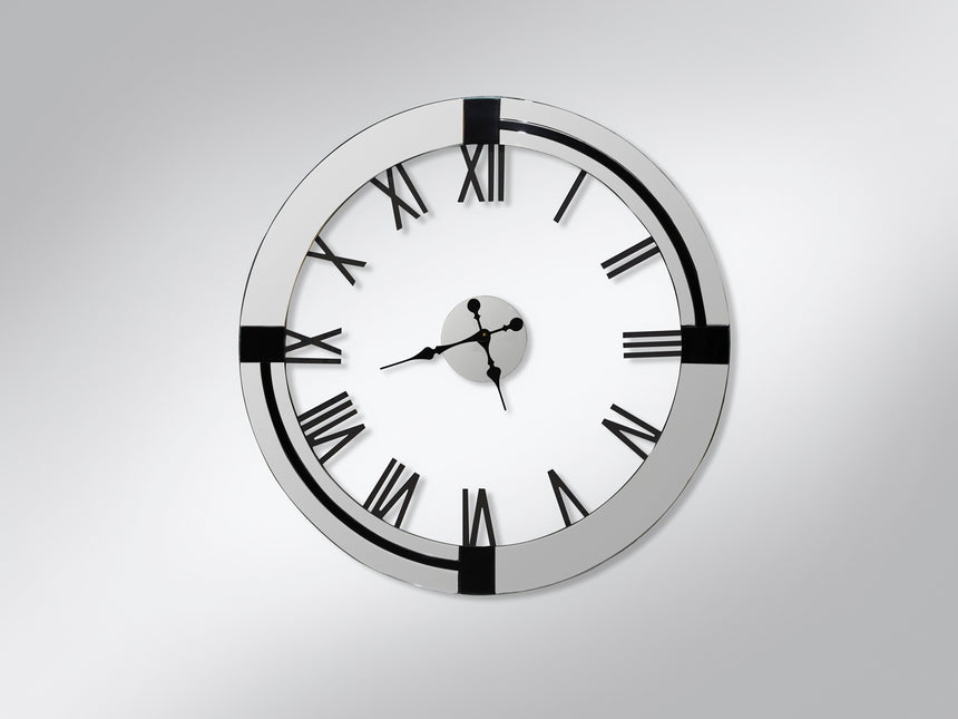 Reloj de pared Schuller Times y Kairos plata y negro 56 - ambiente