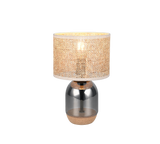 Lámpara de sobremesa Trio Tara LED chrome plated 2700K 32,7cm 564900157