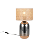 Lámpara de sobremesa Trio Tara LED chrome plated 2700K 43cm 564990157