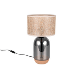 Lámpara de sobremesa Trio Tara LED chrome plated 2700K 43cm 564990157