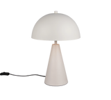 Lámpara de sobremesa Trio Alfie gris cálido 43cm 565000176