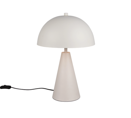 Lámpara de sobremesa Trio Alfie gris cálido 43cm 565000176