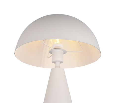 Lámpara de sobremesa Trio Alfie gris cálido 43cm 565000176 - vista 2