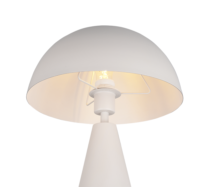 Lámpara de sobremesa Trio Alfie gris cálido 43cm 565000176 - vista 2