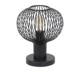 Lámpara de sobremesa Trio Gila LED negro mate 2700K 565700132