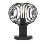 Lámpara de sobremesa Trio Gila LED negro mate 2700K 565700132