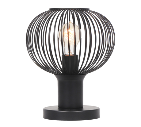 Lámpara de sobremesa Trio Gila LED negro mate 2700K 565700132