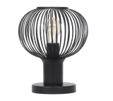 Lámpara de sobremesa Trio Gila LED negro mate 2700K 565700132