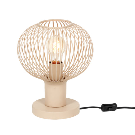 Lámpara de sobremesa Trio Gila LED sand 2700K 565700166