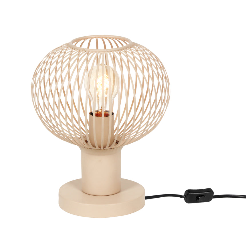 Lámpara de sobremesa Trio Gila LED sand 2700K 565700166