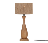 Lámpara de sobremesa Trio Toba madera natural 54cm 567200130 - vista 2
