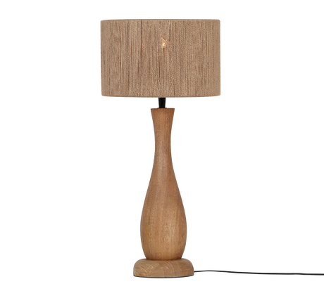 Lámpara de sobremesa Trio Toba madera natural 54cm 567200130 - vista 2