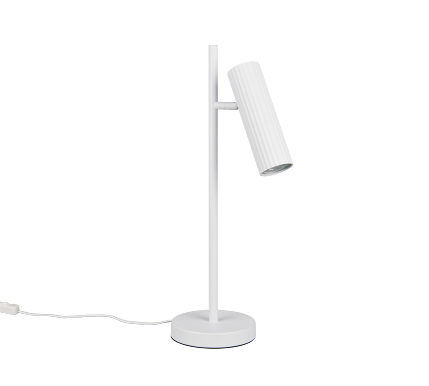 Lámpara de sobremesa Trio Soka LED blanco mate 3000K 50cm 567700131