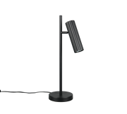 Lámpara de sobremesa Trio Soka negro mate 50cm 567700132