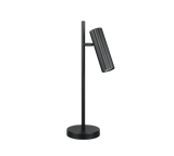 Lámpara de sobremesa Trio Soka LED negro mate 3000K 50cm 567700132