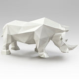 Schuller Future Rhino Figura rinoceronte exterior blanco 567718