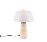 Lámpara de sobremesa Trio Timba LED gris cálido 2700K 41cm 567800276