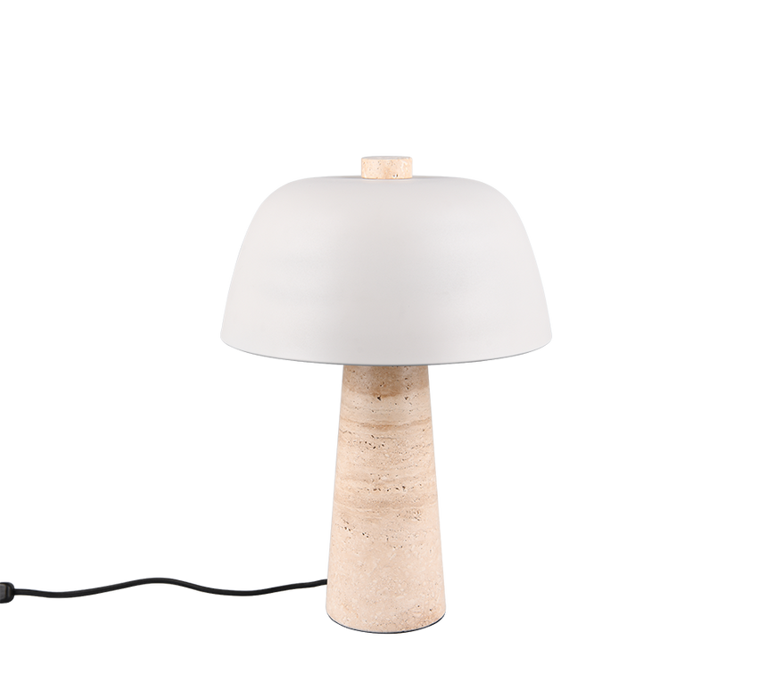 Lámpara de sobremesa Trio Timba LED gris cálido 2700K 41cm 567800276