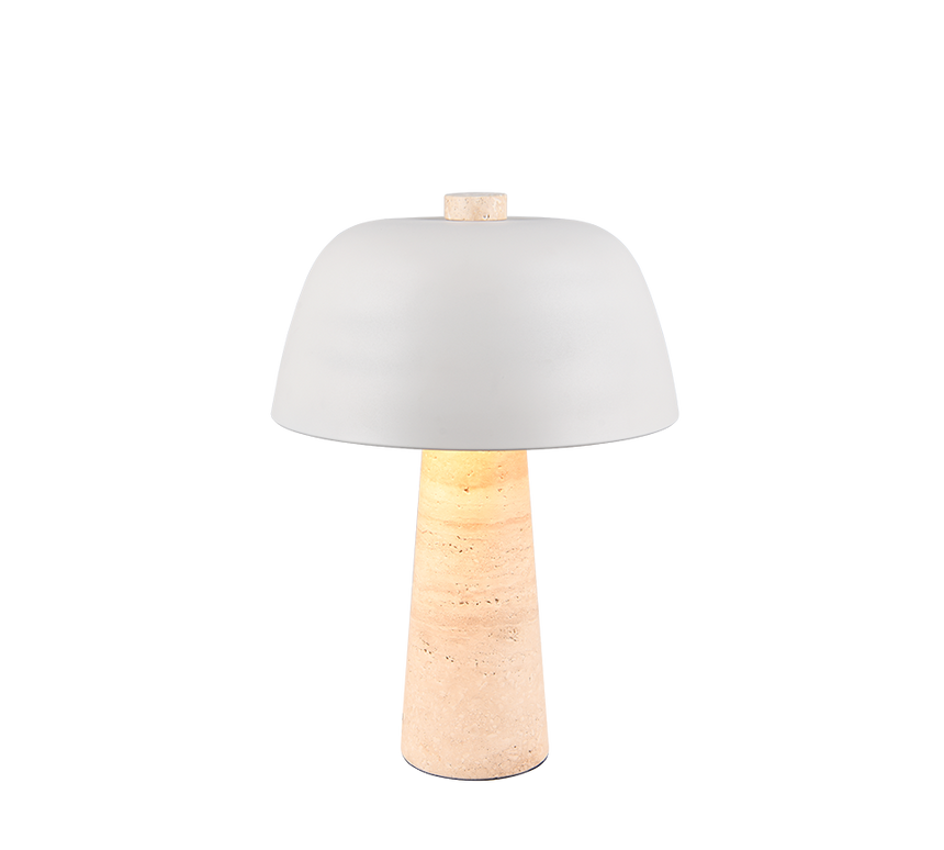 Lámpara de sobremesa Trio Timba LED gris cálido 2700K 41cm 567800276