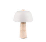 Lámpara de sobremesa Trio Timba LED gris cálido 2700K 41cm 567800276