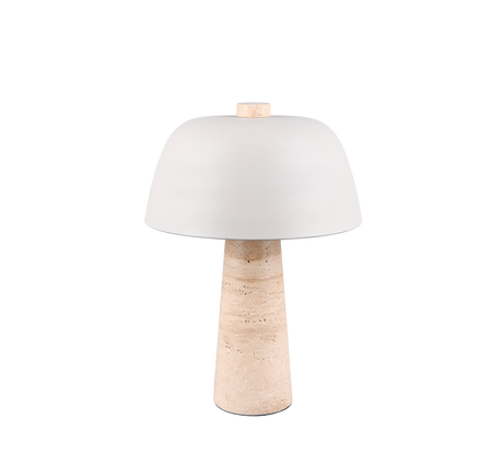 Lámpara de sobremesa Trio Timba LED gris cálido 2700K 41cm 567800276