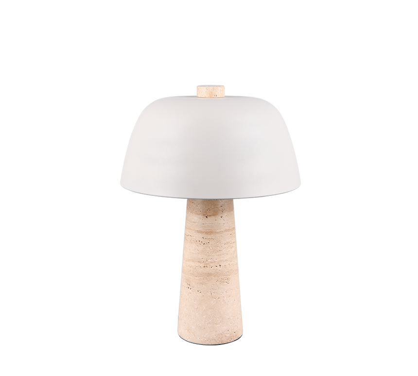 Lámpara de sobremesa Trio Timba LED gris cálido 2700K 41cm 567800276