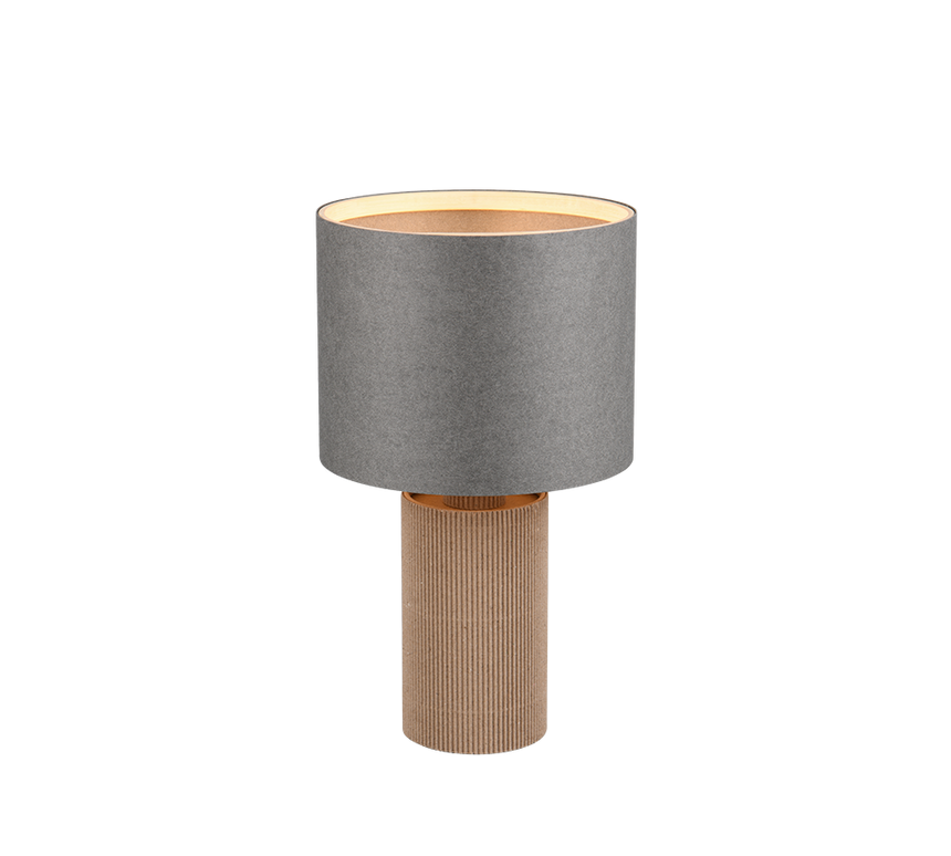 Lámpara de sobremesa Trio Canio LED natural finish 2700K 568100111