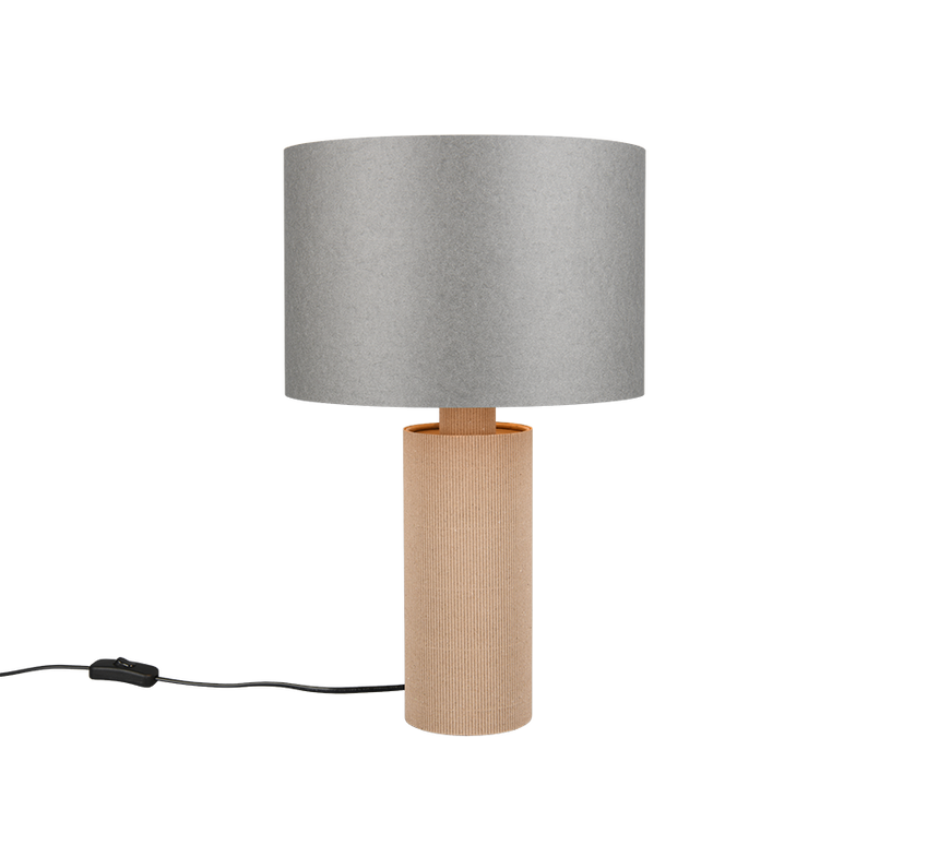 Lámpara de sobremesa Trio Canio LED natural finish 2700K 48cm 568190111