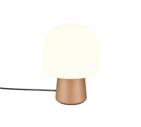 Lámpara de sobremesa Trio Steen marrón 568200165