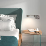 MDC Koa Plus Aplique de pared LED cromo 573623502