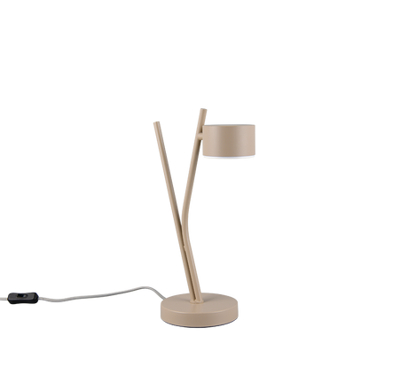 Lámpara de sobremesa Trio Coda LED warm beige 2700K 37,5cm 569000143