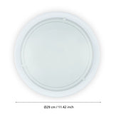 EGLO PLAFON PLANET 1 BLANCO EGLO83153