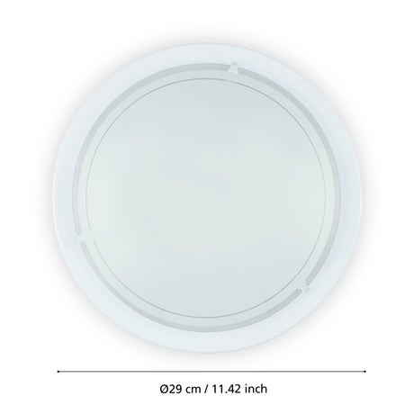 EGLO PLAFON PLANET 1 BLANCO EGLO83153
