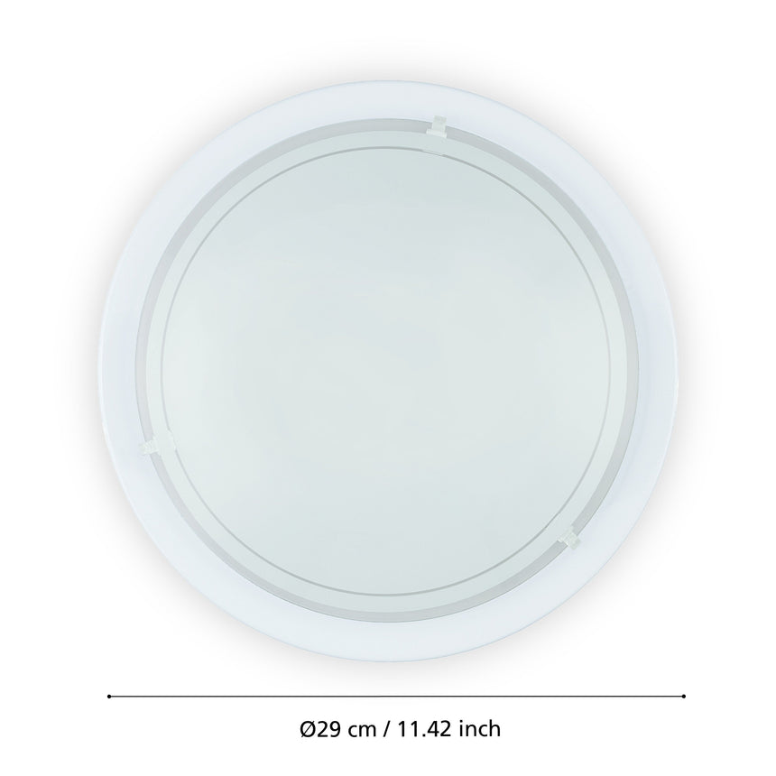 EGLO PLAFON PLANET 1 BLANCO EGLO83153