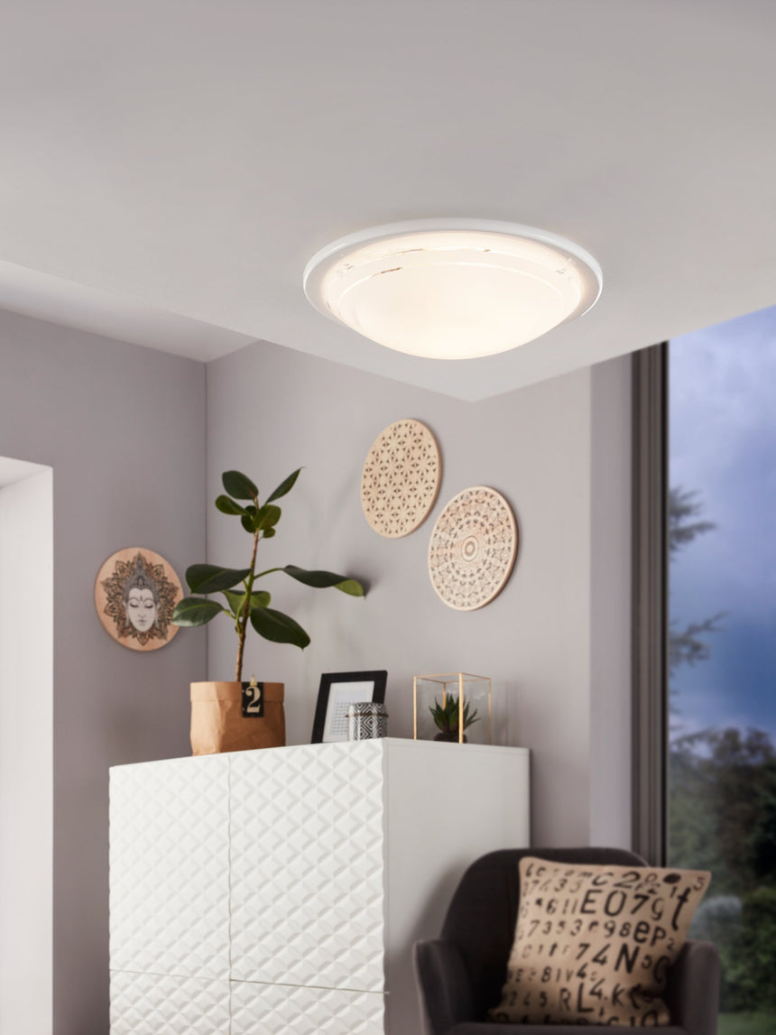 EGLO PLAFON PLANET 1 BLANCO EGLO83153
