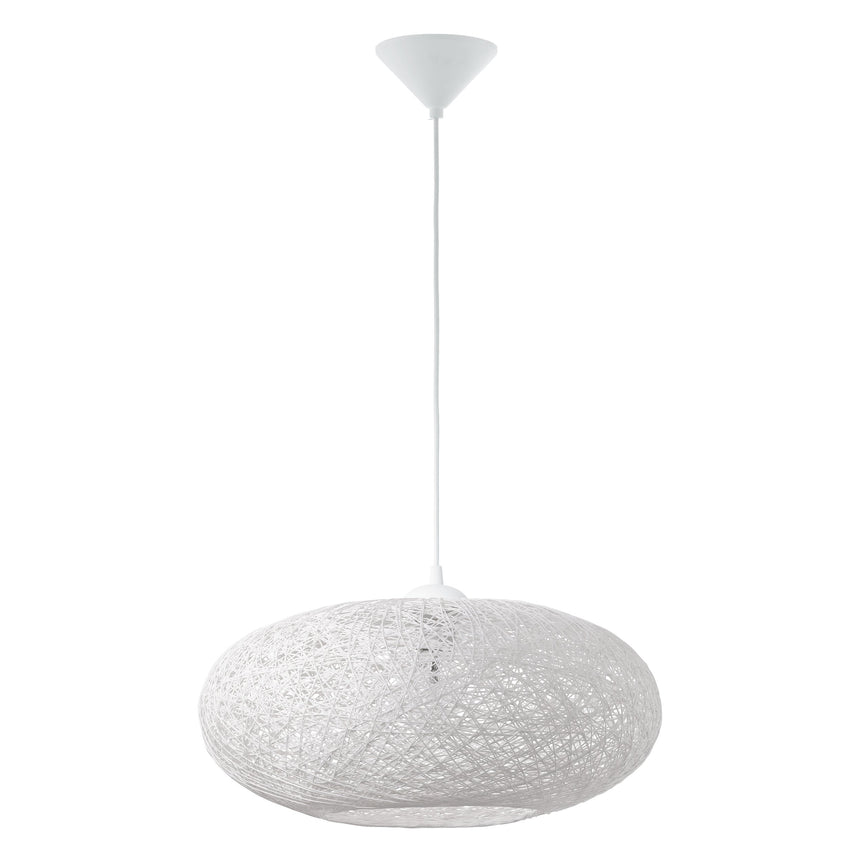 COLGANTE CAMPILO RATAN BLANCO