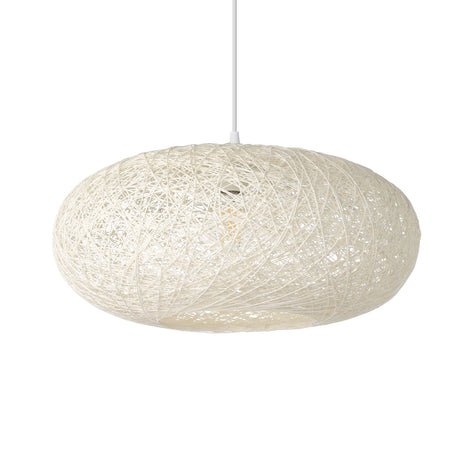 COLGANTE CAMPILO RATAN BLANCO
