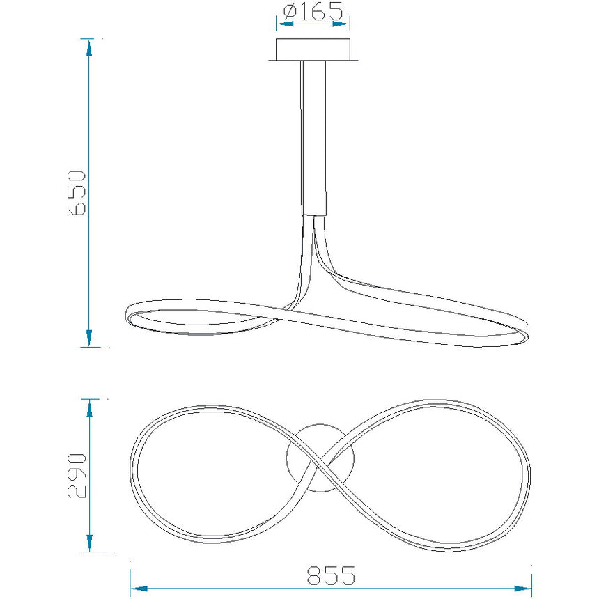 Lámpara de techo Ofertas-3 Dto 50% Mantra cobrizo 5707