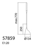 MDC ROBIN 578599102 Flexo LED 10W 4000K Negro