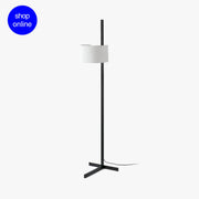 Lámpara de pie salón Faro Stand E27 blanco 57211-01