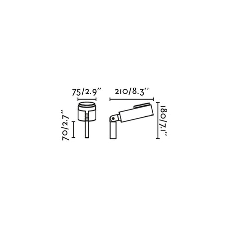 Faro 57300 - Dibujo técnico