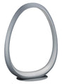 Lámpara de sobremesa MDC Ring LED plata 4000K regulable 4W 573343221